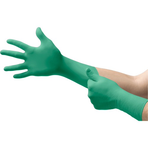 TouchNTuff&reg; Gloves, Size Large, 11.8" L, Nitrile, 6.2-mil Dufferin Supply