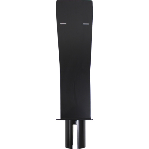 Porte-distributeur pour poteaux de barri&egrave;re pour le contr&ocirc;le des foules, Noir Dufferin Supply