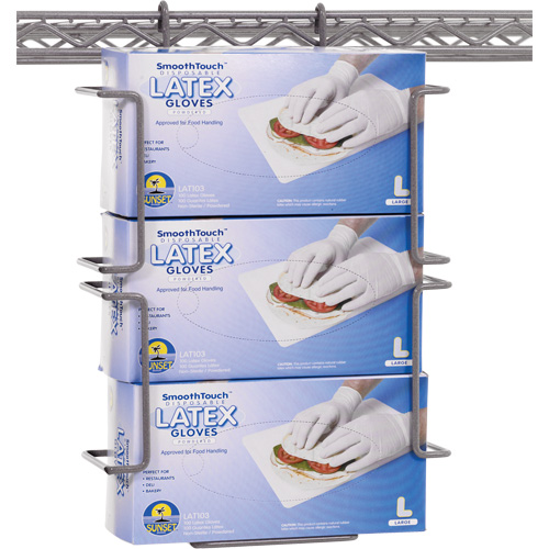 Horizontal Triple Glove Box Holder Dufferin Supply
