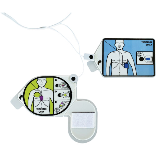 Trainer CPR Uni-Padz&reg; Electrode Replacement Adhesive Gels, Zoll AED 3 For, Non-Medical Dufferin Supply