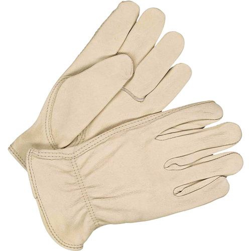 Gants de conducteur traditionnels, 2T-Grand, Paume en Cuir fleur de vache Dufferin Supply