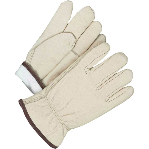 Gants de conducteur isol&eacute;s traditionnels, 13, Paume en Cuir fleur de vache, Thinsulate Dufferin Supply
