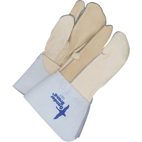 Gants &agrave; trois doigts en cuir, Cuir fleur de vache, Taille 9 Dufferin Supply