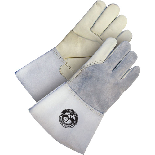 Gander Brand Utility Grain Leather Welder Gloves, Grain Cowhide, Size X-Large Dufferin Supply