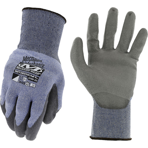 SpeedKnit B2 Cut-Resistant Gloves, Size Medium/8, 15 Gauge, Polyurethane Coated, HPPE Shell, ASTM ANSI Level A2/EN 388 Level B Dufferin Supply