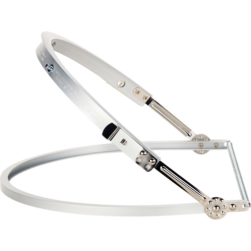 Support en m&eacute;tal pour casque de s&eacute;curit&eacute; &agrave; bordure compl&egrave;te V-Gard Dufferin Supply