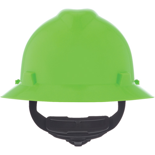 V-Gard&reg; Slotted Full-Brim Hardhat, Meets CSA Type 1, Ratchet Suspension, Non-Vented Dufferin Supply