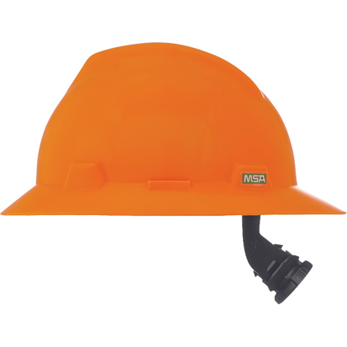 V-Gard&reg; Slotted Full-Brim Hardhat, Meets CSA Type 1, Ratchet Suspension, Non-Vented Dufferin Supply