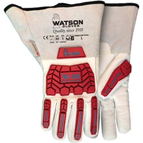 Gants en cuir de ch&egrave;vre Van 9549TPR, Grand, Paume en Ch&egrave;vre, Poignet Manchette Dufferin Supply
