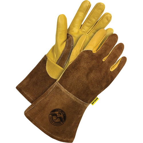 Welder's Gloves, Grain Cowhide, Size 2X-Large Dufferin Supply