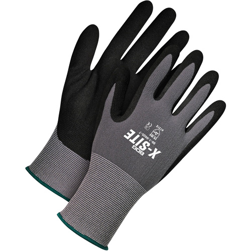 Gants enduits l&eacute;gers X-Site, 8, R&ecirc;vetement Nitrile, Calibre 15, Enveloppe en Nylon/Lycra Dufferin Supply
