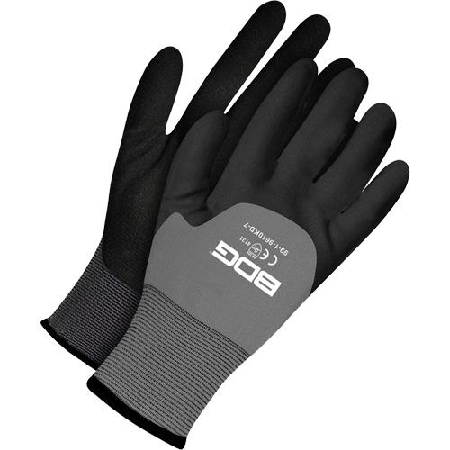 X-Site Coated Gloves, 6, Nitrile Coating, 15 Gauge, Nylon/Spandex Shell Dufferin Supply