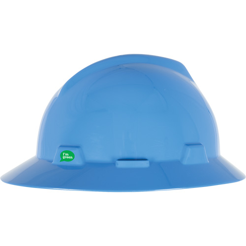 V-Gard&reg; GREEN Slotted Full Brim Hard Hat, Meets CSA Type 1, Ratchet Suspension Dufferin Supply