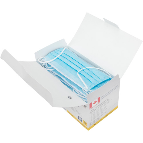 Masques d'intervention jetables, ASTM F2100 Niveau 2, Classe 1 Dufferin Supply