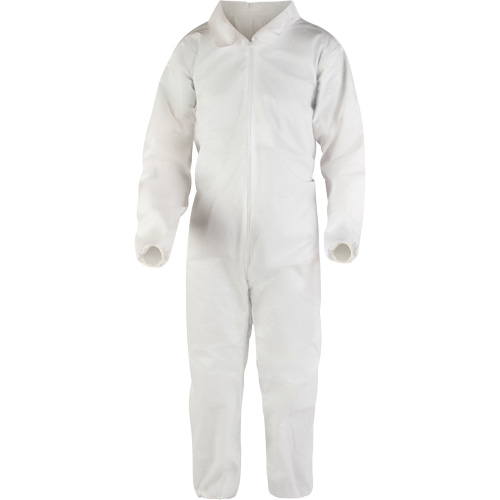 Combinaisons de premi&egrave;re qualit&eacute;, 4T-Grand, Blanc, Microporeux Dufferin Supply