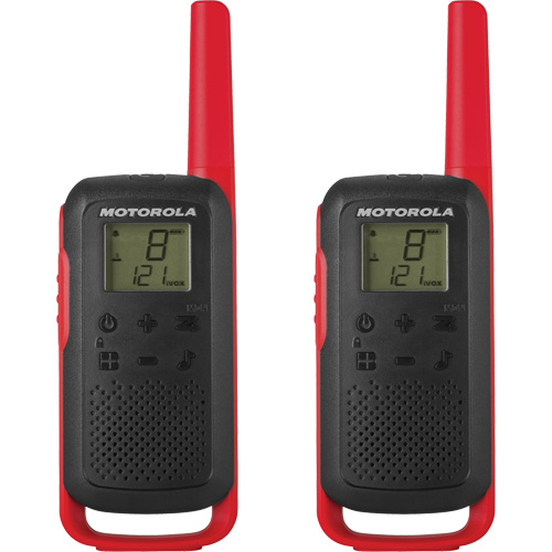 Radios bidirectionnelles Talkabout, Bande FRS, 22 canaux, Port&eacute;e 32 km Dufferin Supply