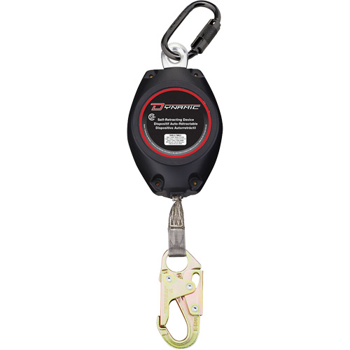 Cordage de s&eacute;curit&eacute; autor&eacute;tractable Dynamic, 20', Dyneema, Pivotant Dufferin Supply