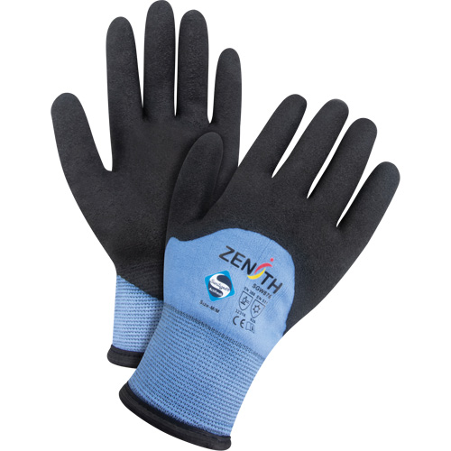 Gants enduits ZX-30° de premi&egrave;re qualit&eacute;, T-Grand, R&ecirc;vetement Mousse de PVC, Calibre 15, Enveloppe en Nylon Dufferin Supply