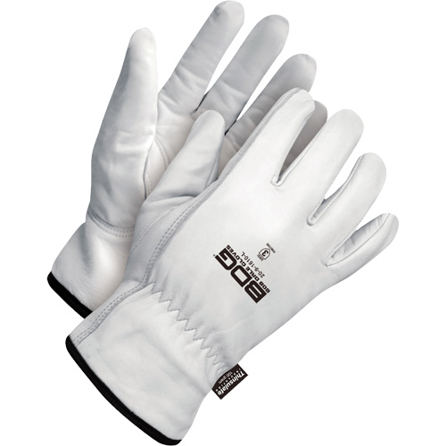 Gants de conducteur classiques r&eacute;sistant &agrave; la perforation, Grand, Paume en Cuir fleur de ch&egrave;vre, Thinsulate Dufferin Supply