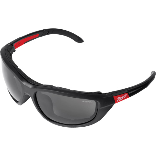 Lunettes de s&eacute;curit&eacute; performantes avec joint, Lentille Noir, Polaris&eacute;, R&eacute;pond ou surpasse la norme CSA Z94.3 Dufferin Supply