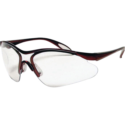 Lunettes de s&eacute;curit&eacute; Miranda, Lentille Transparent, Anti-&eacute;gratignures, R&eacute;pond ou surpasse la norme CSA Z94.3 Dufferin Supply