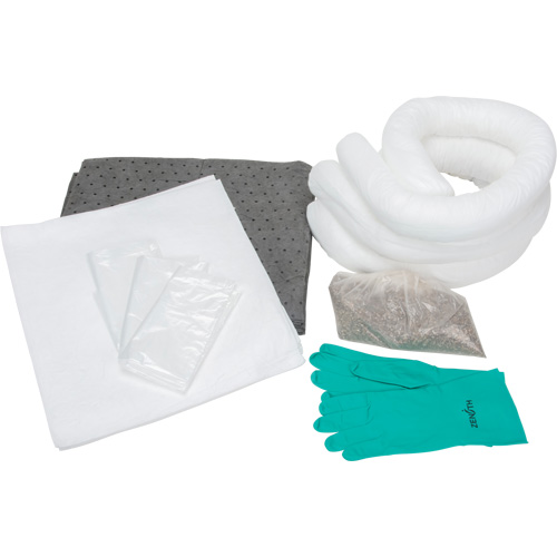 Premium Spill Kit, Oil Only/Universal, Bag, 10 US gal. Absorbancy Dufferin Supply