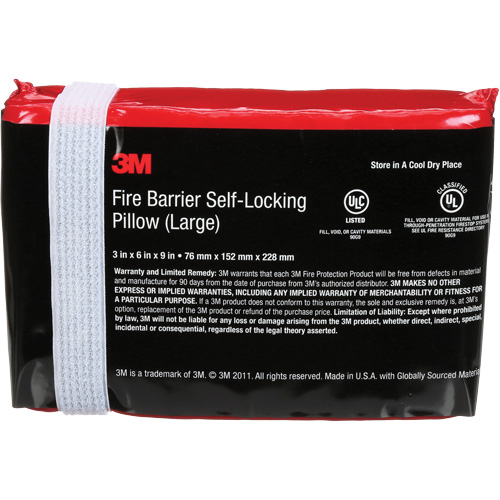 Fire Barrier Self-Locking Pillow Dufferin Supply