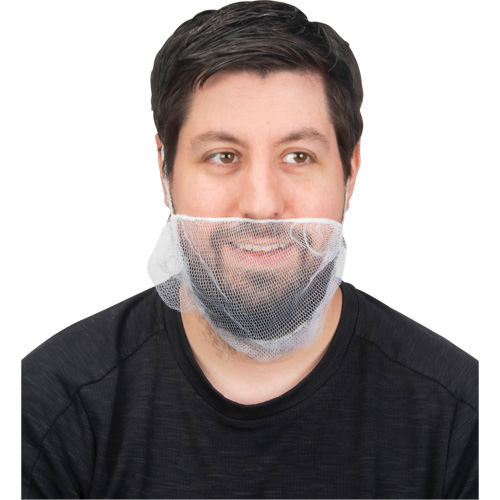 Filets &agrave; barbe, Nylon, Blanc Dufferin Supply