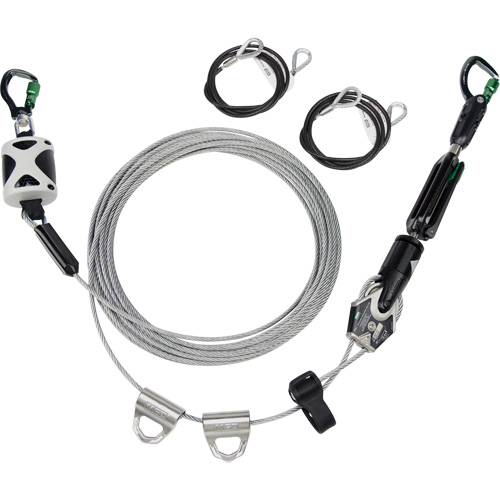 C&acirc;ble de sûret&eacute; horizontal temporaire, C&acirc;ble galvanis&eacute; Dufferin Supply