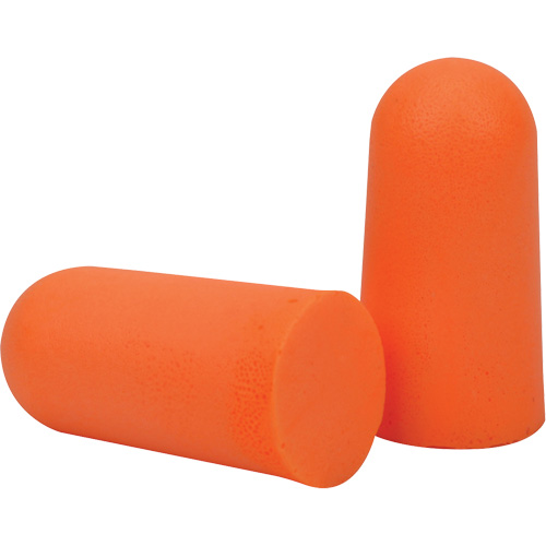 Mega Bullet Disposable Ear Plugs, Bulk - Box/Bulk - Polybag, Large Dufferin Supply