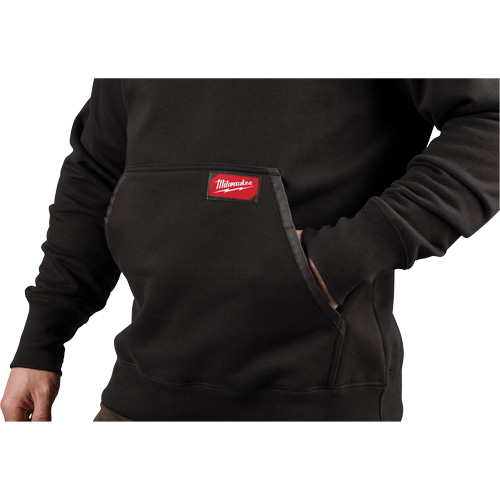Heavy-Duty Pullover Hoodie, Men's, Small, Black Dufferin Supply