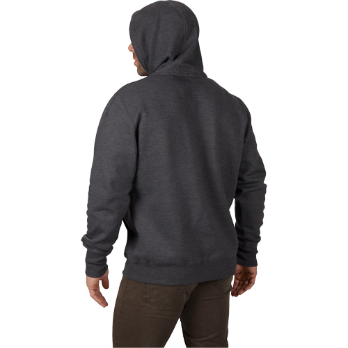 Heavy-Duty Pullover Hoodie, Men's, Small, Grey Dufferin Supply