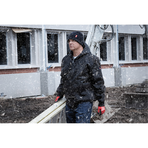 Tuque &agrave; revers, Taille unique, Noir Dufferin Supply