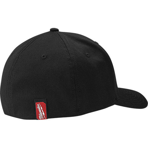 Flexfit&reg; Fitted Hat - Large/X-Large, Black, Poly-Cotton Dufferin Supply
