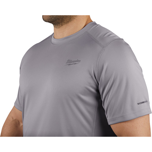 Workskin Lightweight Shirt, Men's, Small, Grey Dufferin Supply