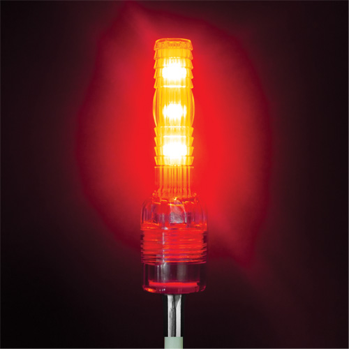 Tige de s&eacute;curit&eacute; avec lumi&egrave;re robuste Safety Whip Dufferin Supply