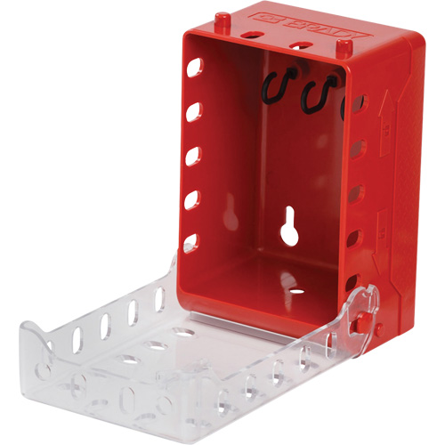 Ultra Compact Lock Box, Red Dufferin Supply