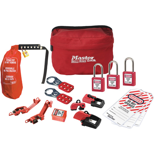 Premier Lockout Kit with Zenex Thermoplastic Locks, Electrical Kit, 16 Components Dufferin Supply