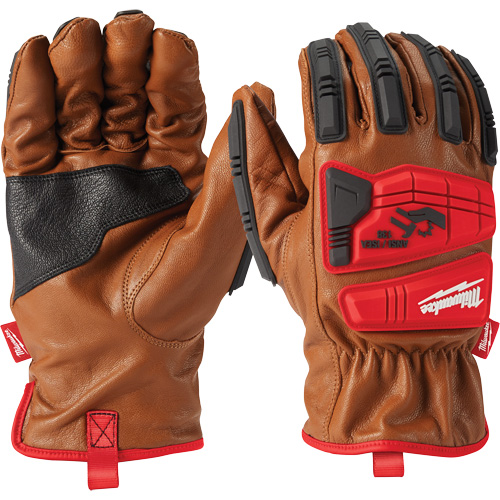 Goatskin Impact Gloves, Small, Grain Leather Palm Dufferin Supply