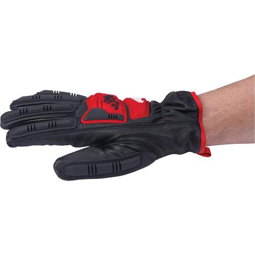 Goatskin Impact Gloves, Small, Grain Leather Palm Dufferin Supply