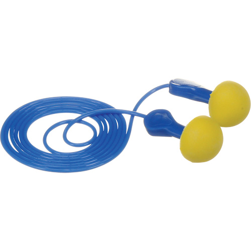 Bouchons d'oreilles rapides de style capsule E-A-R, Avec cordon, Vrac - Sachet coussin, 25 dB NRR, Taille unique Dufferin Supply