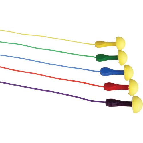 Bouchons d'oreilles rapides de style capsule E-A-R, Avec cordon, Vrac - Sachet coussin, 25 dB NRR, Taille unique Dufferin Supply