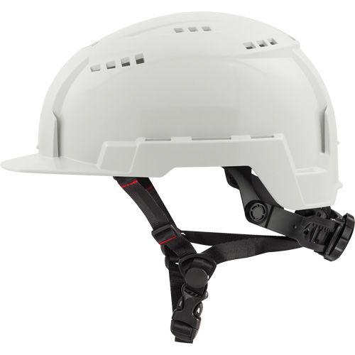 Casque &agrave; bordure avant avec support &agrave; lampe de poche Bolt, Suspension Rochet Dufferin Supply