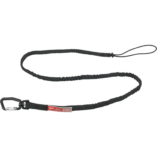 Extended Reach Locking Tool Lanyard, Bungee, Carabiner/Loop Dufferin Supply