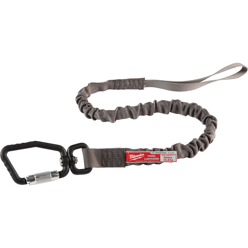 Locking Tool Lanyard, Bungee, Carabiner/Loop Dufferin Supply