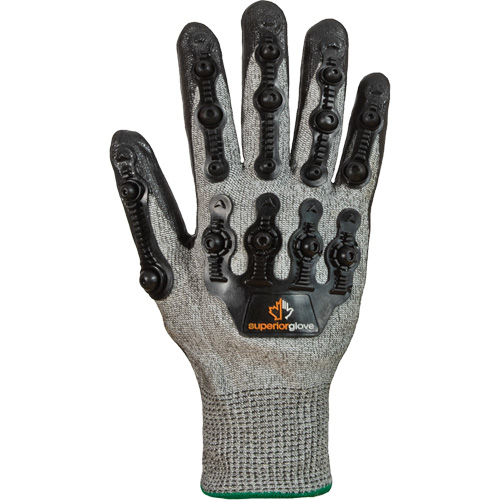 Gants antichocs TenActiv STXFNVB, Moyen, Paume en Synth&eacute;tique, Poignet Poignet en tricot Dufferin Supply