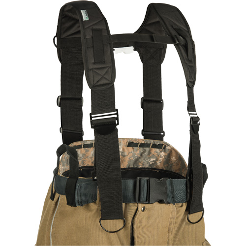 Black Ops Fire Rated Suspenders, Black Dufferin Supply