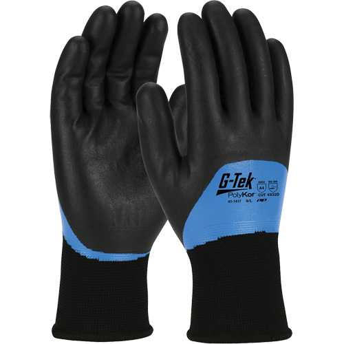Gants isol&eacute;s r&eacute;sistants aux coupures G-Tek PolyKor, Taille Petit, Calibre 15, Rev&ecirc;tement Nitrile, Enveloppe en Fil technique, ANSI/ISEA 105 niveau 4 Dufferin Supply