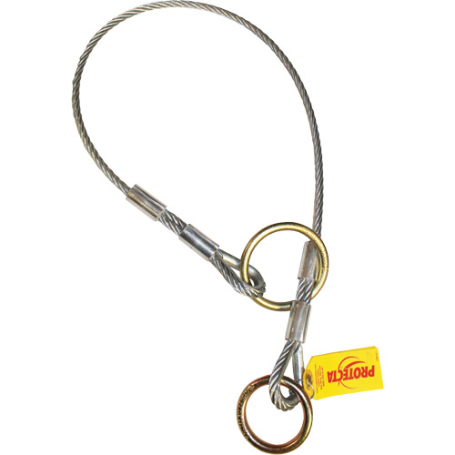 Adaptateur pour c&acirc;ble &agrave; deux anneaux, Fixation universelle, Usage Temporaire Dufferin Supply