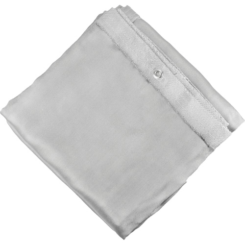 Silica Cloth Fiberglass Blanket, 6' W x 6' L, Rated Up To 1800 °F Dufferin Supply